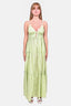 Jonathan Simkhai Green "April" Tiered Maxi Dress Size XS