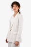 Judith & Charles White Blazer Size 2