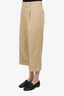Junya Watanabe Comme des Garcons Tan Cropped Trousers Size S