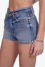 Khaite Blue Denim Shorts Size 24
