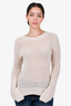 Khaite Cream Cashmere Sweater Size S