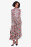 La DoubleJ Multicolor Floral Print Top Size L