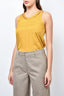 Lanvin Gold Sleeveless Tank Size S