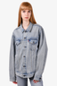 Levis Light Blue Denim Jacket Size L