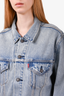 Levis Light Blue Denim Jacket Size L
