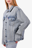 Levis Light Blue Denim Jacket Size L