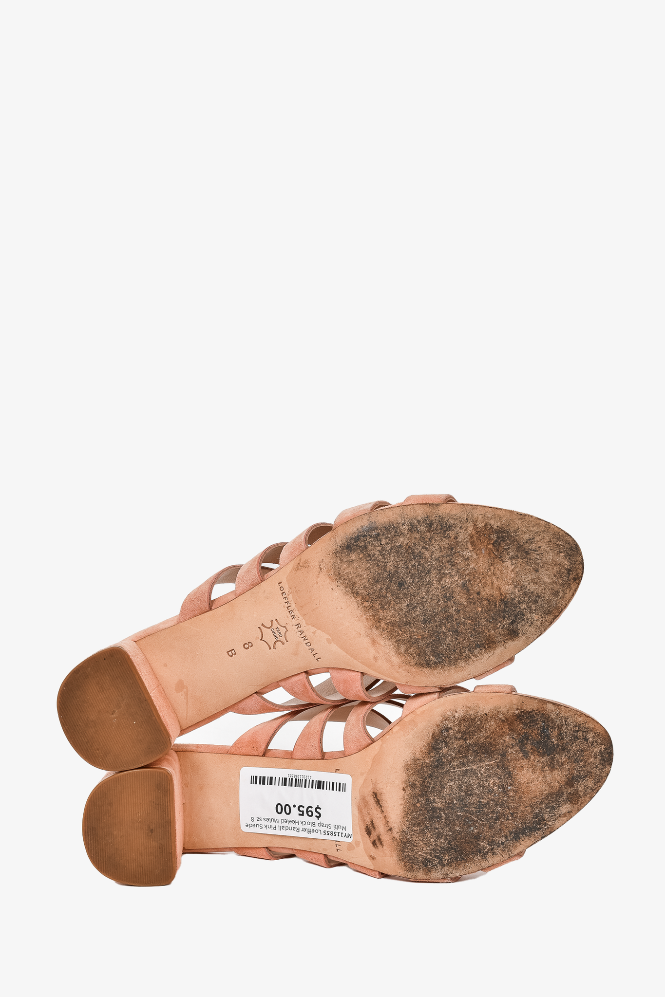 Loeffler randall 2025 pink mules