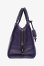 Loewe 2011 Purple Leather 'Amazona' Top Handle Bag