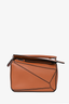 Loewe 2019 Brown Leather Mini Puzzle Bag