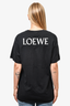 Loewe Black Cotton Graphic T-Shirt Size M