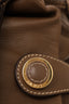 Loewe Brown Leather Top Handle Bag