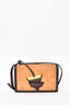 Loewe Brown Suede/Leather "Barcelonan 24" Shoulder Bag