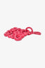 Loewe Magenta Glazed Cermaic Inflated Anagram Charm