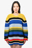 Loewe Multicolour Knit L/S Sweater sz XL