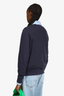 Loewe Navy Monogram Embroidered Sweater Size XS