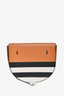 Loewe Tan/Black/White Striped Heel Crossbody