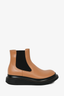 Loewe Tan Leather Chelsea Ankle Boots Size 39