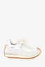 Loewe White Leather/Suede Sneakers sz 35