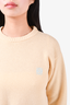 Loewe Yellow Wool Anagram Logo Crewneck Sweater Size S