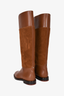 Loro Piana Brown Suede/Leather Riding Boots Size 37.5