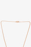 Louis Vuitton 18k Yellow Gold Empreinte Pendant Necklace