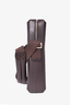 Louis Vuitton 2002 Brown Monogram Glace Leather Steve Messenger Bag