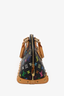 Louis Vuitton 2003 Black/Multicolor Monogram Alma PM