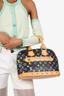 Louis Vuitton 2003 Black/Multicolor Monogram Alma PM