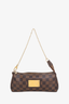 Louis Vuitton 2009 Damier Ebene Eva Pochette with Strap (As Is)