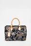 Louis Vuitton 2010 Brown Monogram Velvet Sequin "Fluer de Jais" Speedy 30