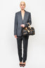 Louis Vuitton 2010 Brown Monogram Velvet Sequin "Fluer de Jais" Speedy 30