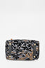 Louis Vuitton 2010 Brown Monogram Velvet Sequin "Fluer de Jais" Speedy 30