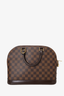 Louis Vuitton 2010 Damier Ebene Alma PM With Strap