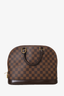 Louis Vuitton 2010 Damier Ebene Alma PM With Strap