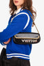 Louis Vuitton 2011 Limited Edition Black Suede Avant-Garde Pochette Clutch Bag