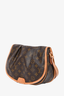 Louis Vuitton 2011 Monogram Leather Trimmed Menilmontant PM Crossbody Bag