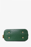 Louis Vuitton 2013 Green Ostrich Leather Alma BB Top Handle with Strap