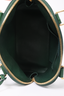 Louis Vuitton 2013 Green Ostrich Leather Alma BB Top Handle with Strap