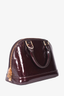 Louis Vuitton 2014 Amarante Vernis Leather Alma BB with Strap