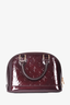 Louis Vuitton 2014 Amarante Vernis Leather Alma BB with Strap