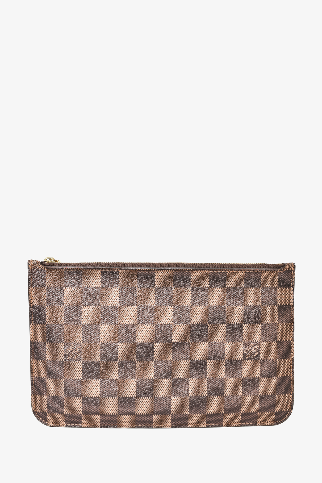 Pochette voyage cloth small bag Louis Vuitton Brown in Cloth