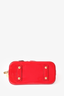 Louis Vuitton 2014 Red Vernis Leather Alma BB With Strap