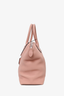 Louis Vuitton 2015 Pink Leather 'Lockit' MM Top Handle with Strap
