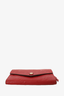 Louis Vuitton 2015 Red Empreinte Leather Curieuse Trifold Wallet
