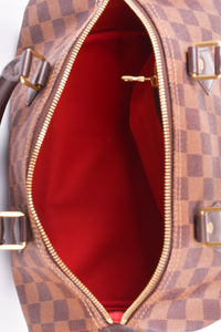 Louis Vuitton 2017 Damier Ebene Speedy Bandouliere 30 Mine Yours