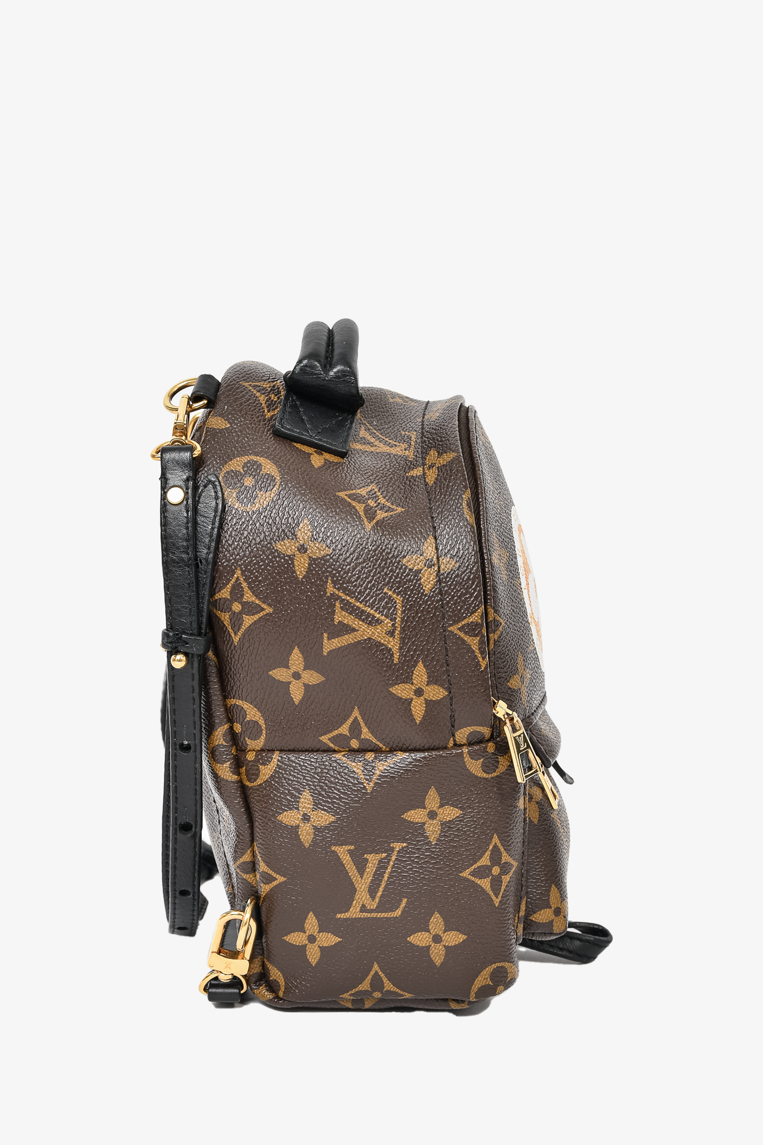 louis vuitton backpack 2018 Louis Vuitton 2018 Monogram 'My World' South Korea Patch Mini Palm Spr – Mine & Yours