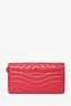 Louis Vuitton 2018 Red Leather Wave Long Wallet
