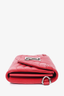 Louis Vuitton 2018 Red Leather Wave Long Wallet