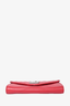Louis Vuitton 2018 Red Leather Wave Long Wallet