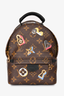 Louis Vuitton 2019 Brown Monogram Love Lock Palm Spring Backpack